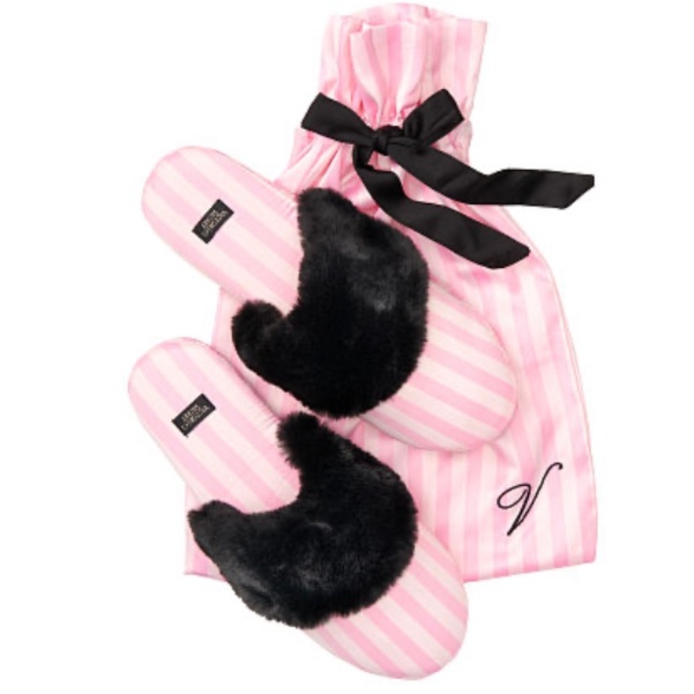 Signature Satin Slippers